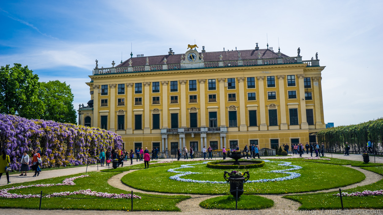 Schonbrunn Palace in Vienna, Austria by Nor Azman