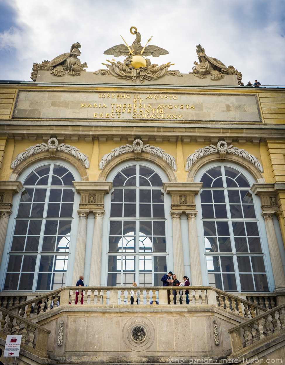 Schonbrunn Palace in Vienna, Austria by Nor Azman